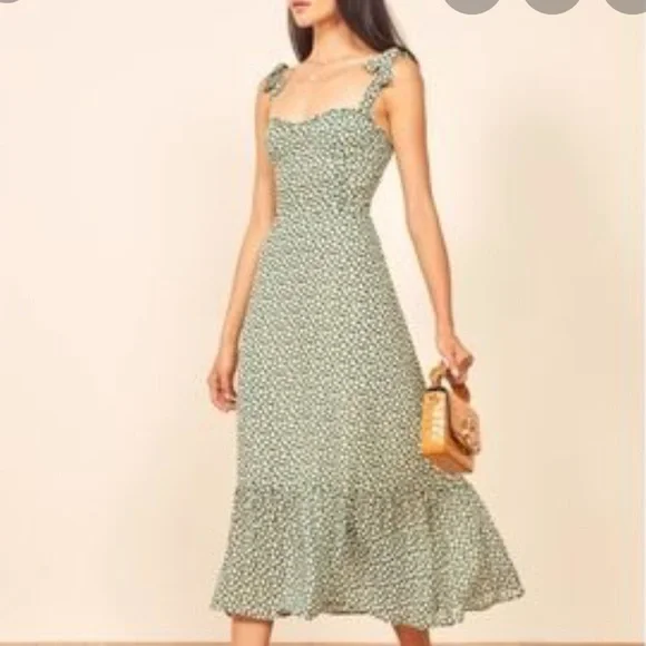 New Reformation Nikita Dress Venezuela 8 - Picture 3 of 7